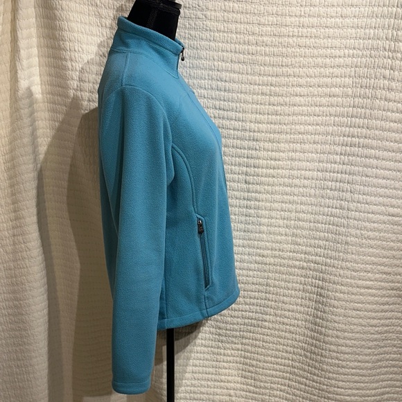 REI Women's Teal Long Sleeve Fleece Zip Up 
Size Medium - Picture 5 of 7